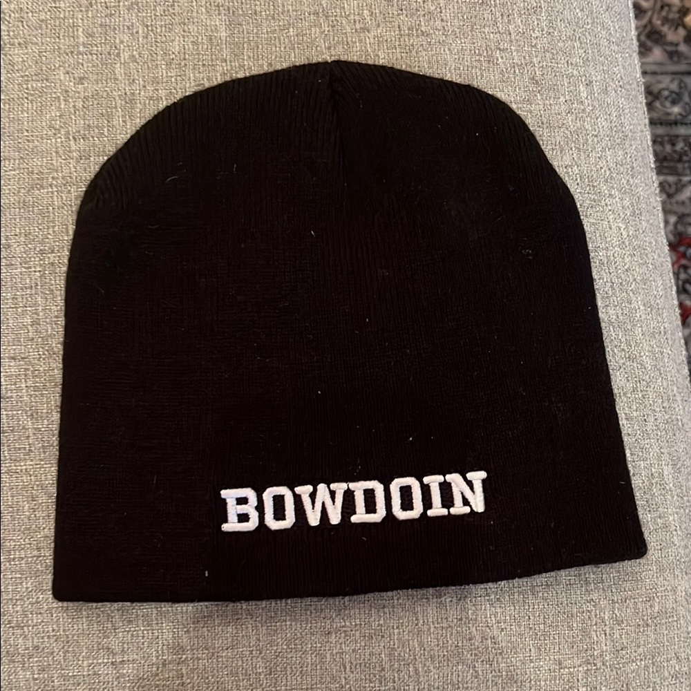 Bowdoin Black Beanie